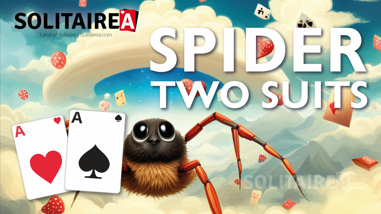 Gioca a Spider Solitario 2 Semi e impara la strategia del gioco (2024)