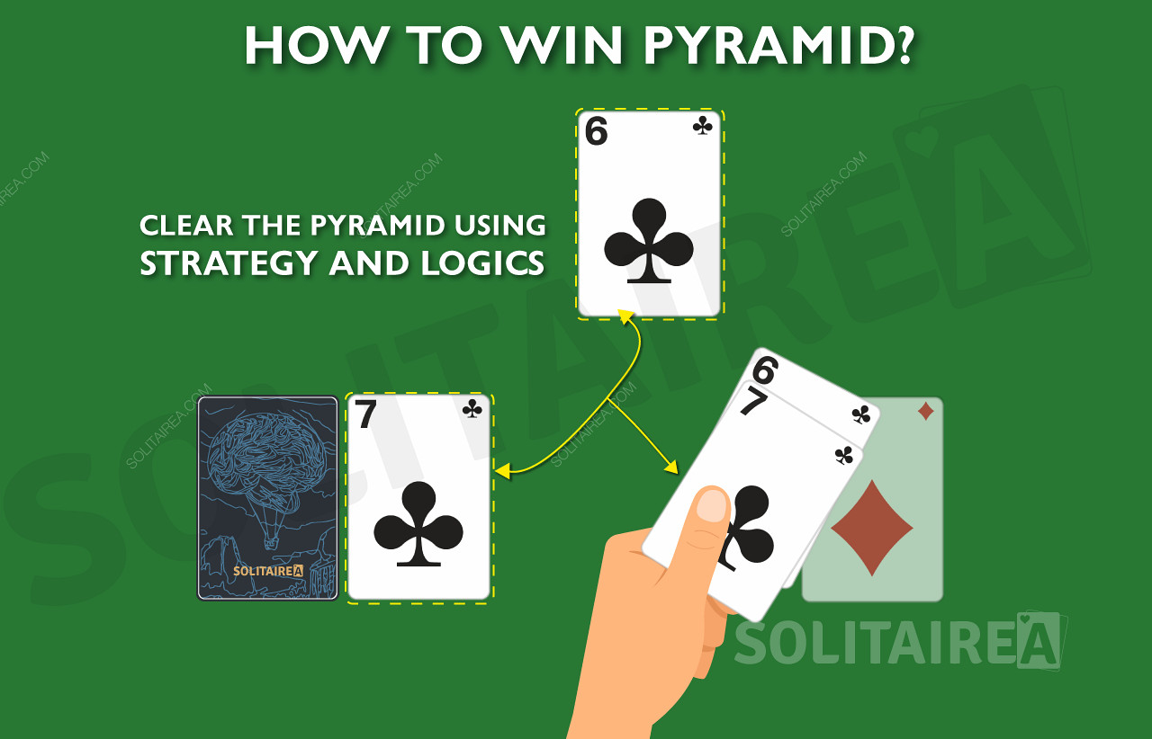 Imparate le regole del solitario Pyramid prima di sviluppare le vostre strategie di vittoria.